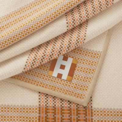 Home textiles: blankets, pillows and cashmere | Hermès USA